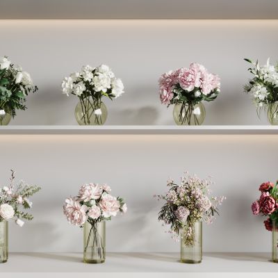 玫瑰花花瓶组合