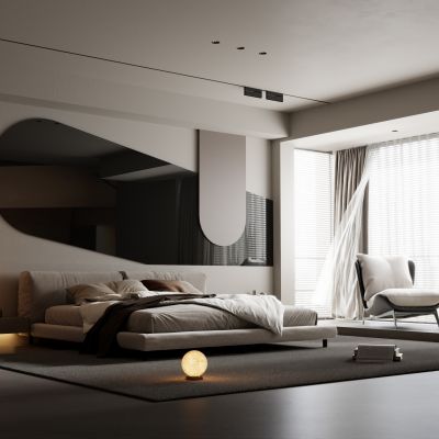 现代卧室