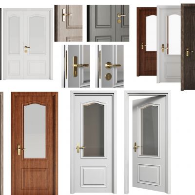 美式简约房间门