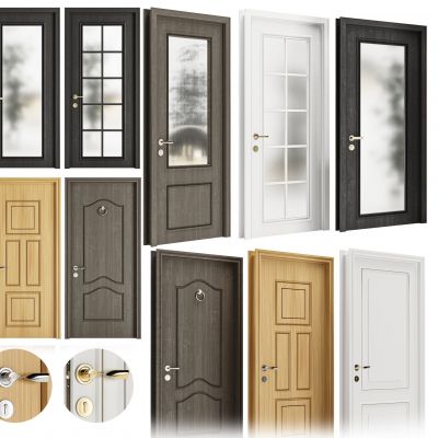 美式简约房间门