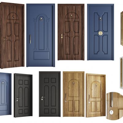 美式简约房间门