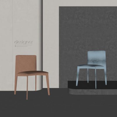 MISSANA 现代餐椅 单椅 椅子