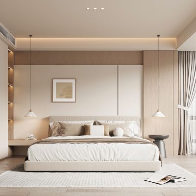 新中式卧室