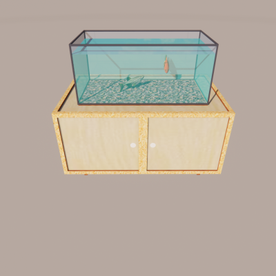 鱼缸3D模型