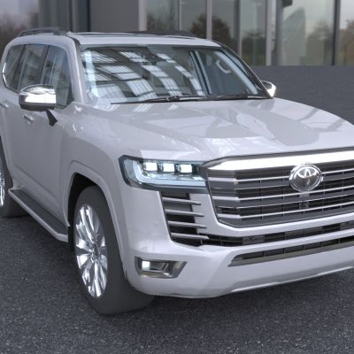 2023款丰田陆地巡洋舰SUV汽车低配版