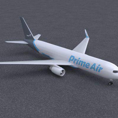 亚马逊PrimeAir波音767货机飞机
