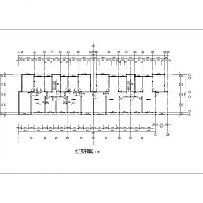多高层住宅建筑施工图