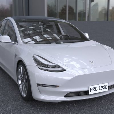 2023款Tesla特斯拉model3汽车新能源纯电动车
