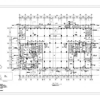多高层住宅建筑平立面图