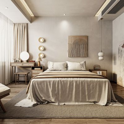 诧寂风卧室，卧室，衣柜，