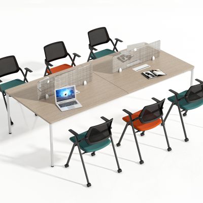 现代办公桌椅组合