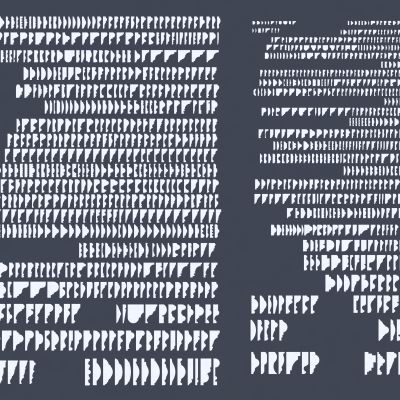现代石膏线条3D模型