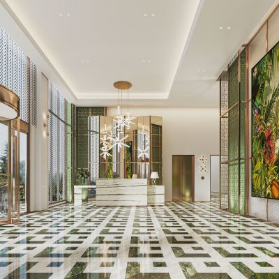 酒店门厅