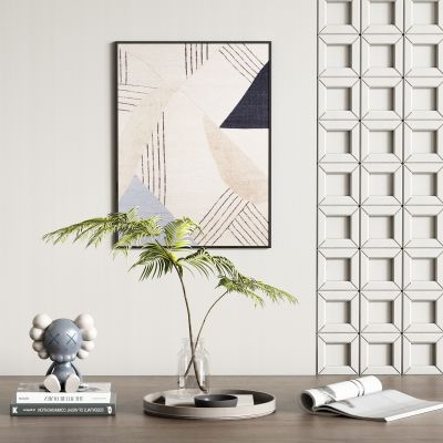 现代饰品摆件组合