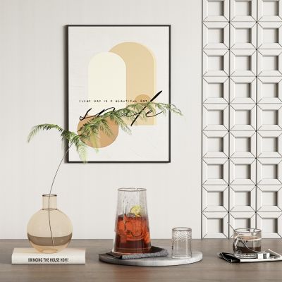 现代饰品摆件组合