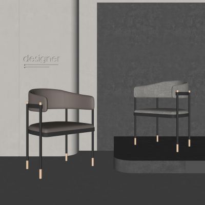 现代餐椅 单椅  休闲椅