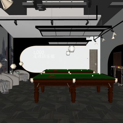 桌球 台球厅 俱乐部 会所