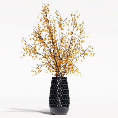 侘寂花瓶花艺植物