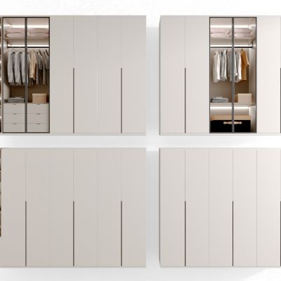 现代衣柜 衣橱3d模型 