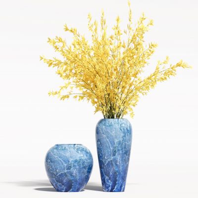 侘寂花瓶花艺植物