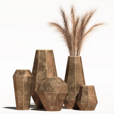 侘寂花瓶花艺植物