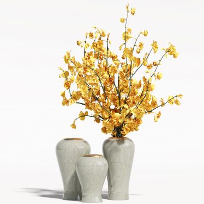 侘寂花瓶花艺植物