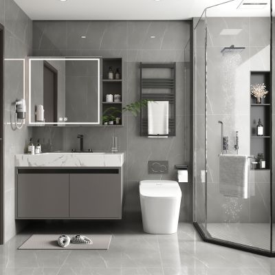 现代简约家居卫生间