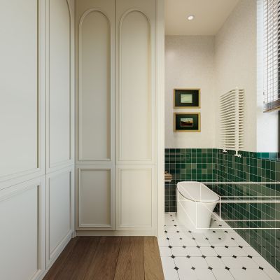 法式中古卫生间