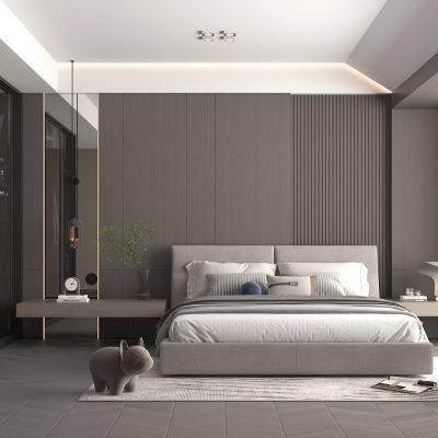 现代卧室