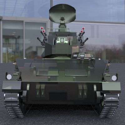 中国陆军机动近程防空部队PZ195