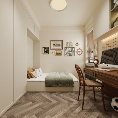 现代榻榻米卧室