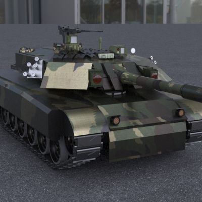 中国武装部队PL99式X3坦克机动