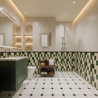 法式中古卫生间