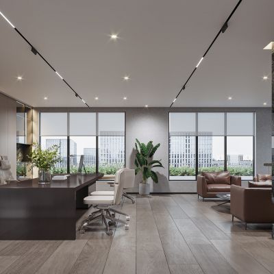 现代董事长办公室