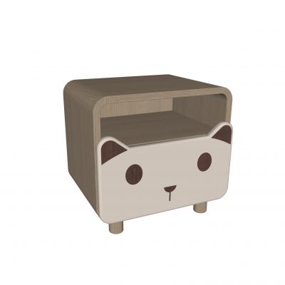 现代儿童床头柜