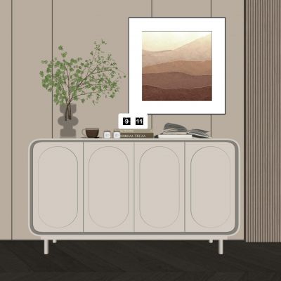 现代玄关柜  装饰柜