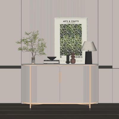 现代玄关柜  装饰柜