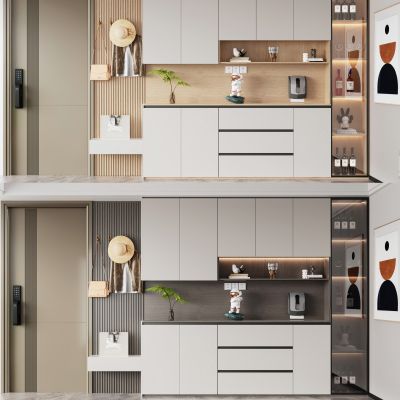 现代鞋柜  酒柜  装饰柜