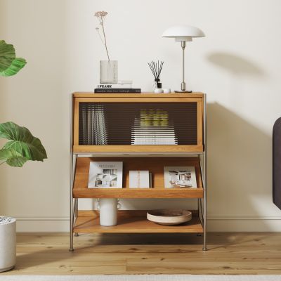 北欧实木储物柜 边柜