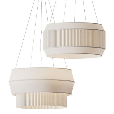 Akari侘寂风吊灯组合