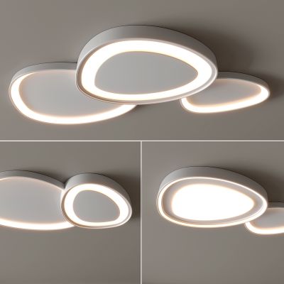 现代吸顶灯 几何形吸顶灯 三角形 不规则 超薄  卧室 客厅 儿童房 简约 组合