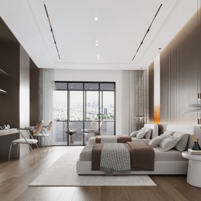 酒店客房 双床房