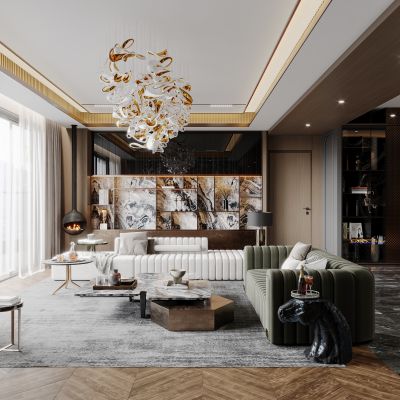 现代轻奢客餐厅