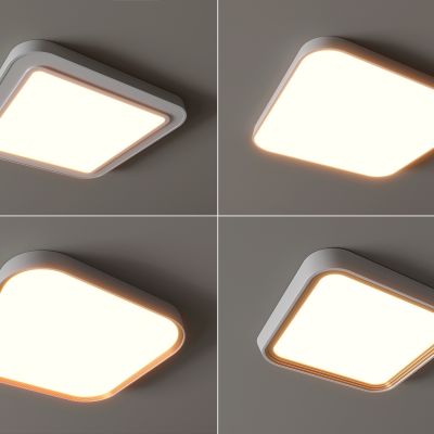 现代吸顶灯 方形吸顶灯 几何 超薄 卧室 客厅 儿童房 简约
