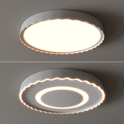 现代吸顶灯  圆形吸顶灯 几何 轻奢 科技 卧室 创意 客厅儿童房 简约