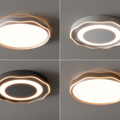 现代吸顶灯  圆形吸顶灯 几何 轻奢 科技 卧室 创意 客厅儿童房 简约