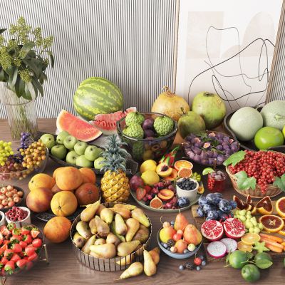 现代水果组合