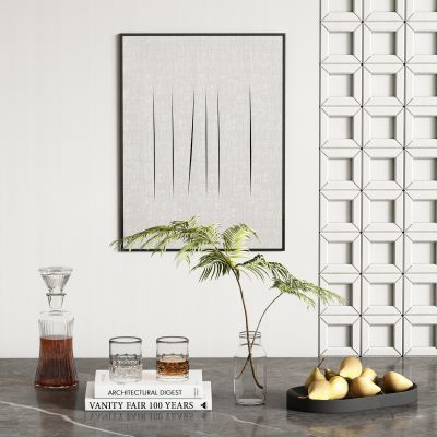 现代饰品摆件组合