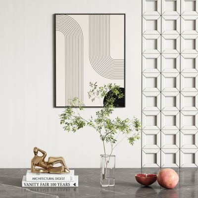 现代饰品摆件组合