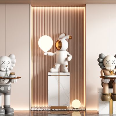 现代饰品公仔雕塑摆件